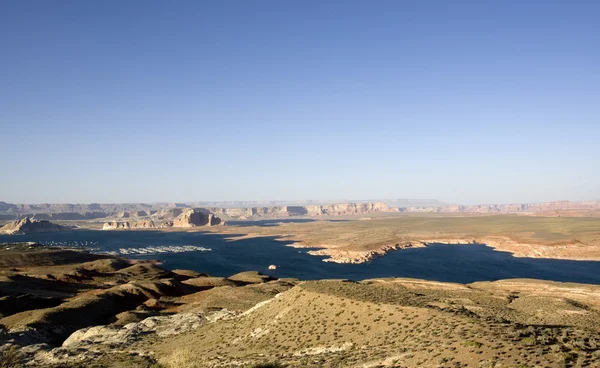 Glen canyon Barajı at lake powell & sayfa, az