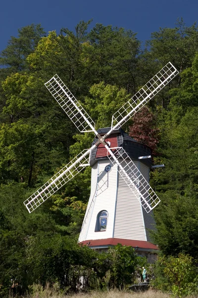 Stock image Old wind mill in Helen Georgia