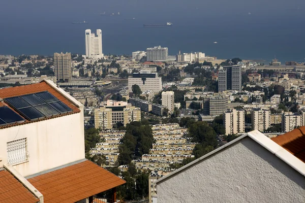 Panorama of Haifa city from Israel — Stock Photo, Image