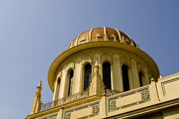 The bahai temple and garden in Haifa — Stock Photo, Image