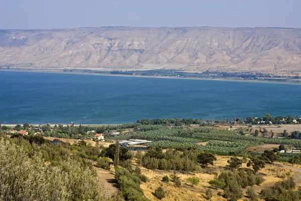Izrael Galilejskie (jezioro jeziora) — Zdjęcie stockowe