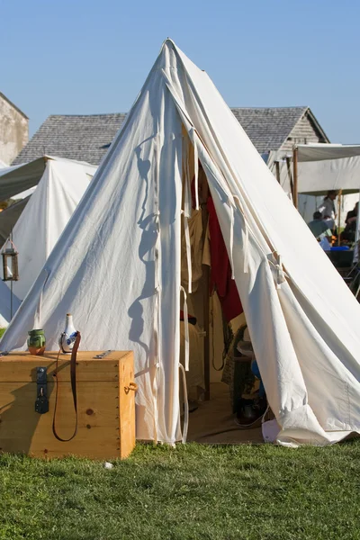 Campamento Inglés en Old Fort Niagara — Foto de Stock