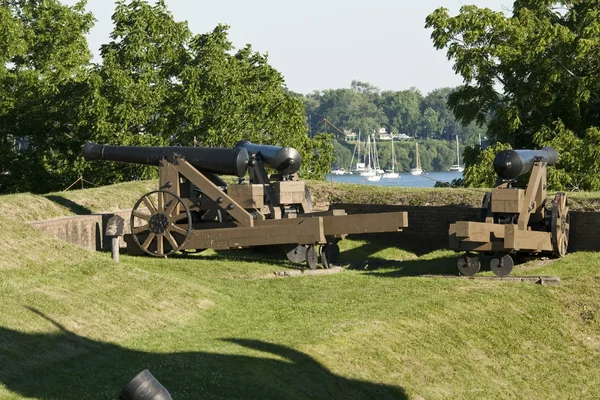 Cannone a Old Fort Niagara — Foto Stock