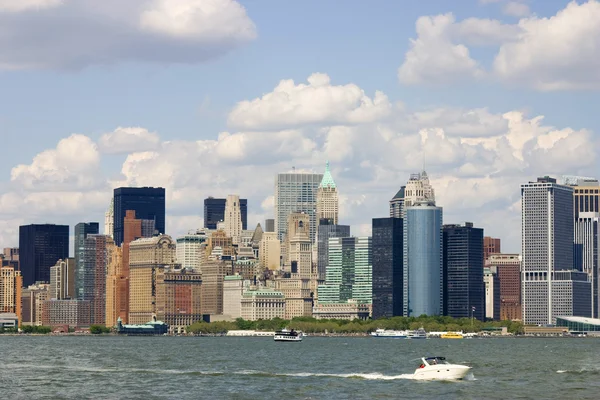 Manhattan. Ciudad de Nueva York skyline —  Fotos de Stock