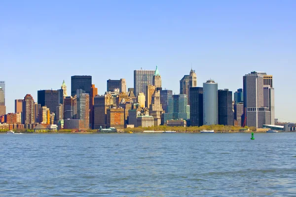 Manhattan. Ciudad de Nueva York skyline —  Fotos de Stock