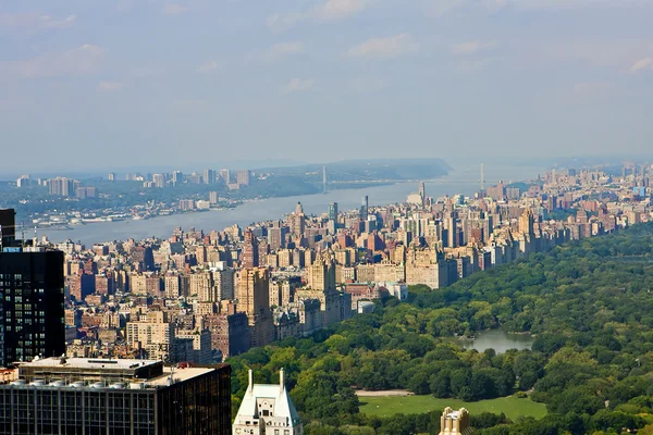 Manhattan'ın ponaramic görünümü. — Stok fotoğraf