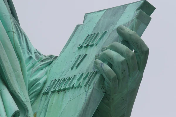 纽约的自由女神像 — 图库照片