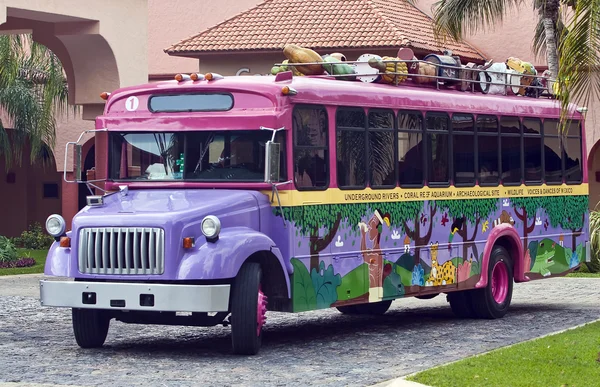 Autobus colorato — Foto Stock