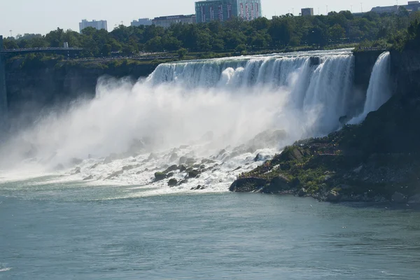 Niagara. Amerikan şelaleler. — Stok fotoğraf