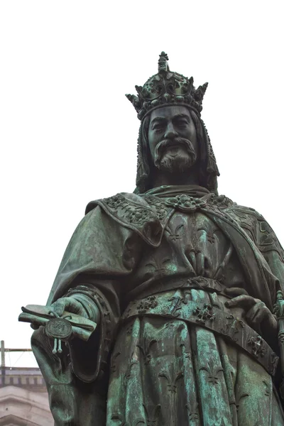 Statue i Prag - Stock-foto