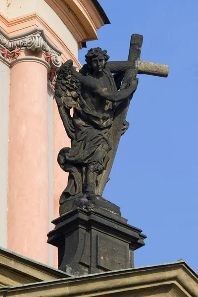 Estátua em Praga — Fotografia de Stock