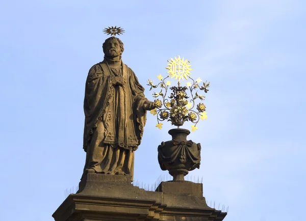 Prag'da heykeli — Stok fotoğraf