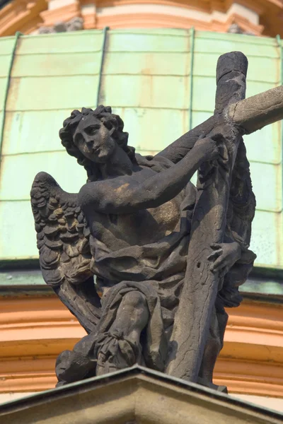 Estatua en Praga —  Fotos de Stock