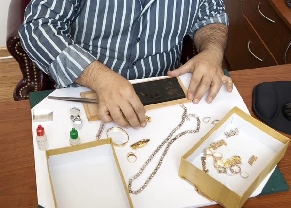 stock image Jeweler