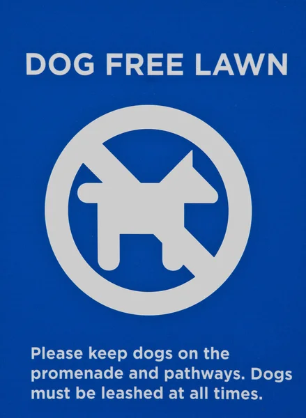 stock image Sing- Dog free lawn