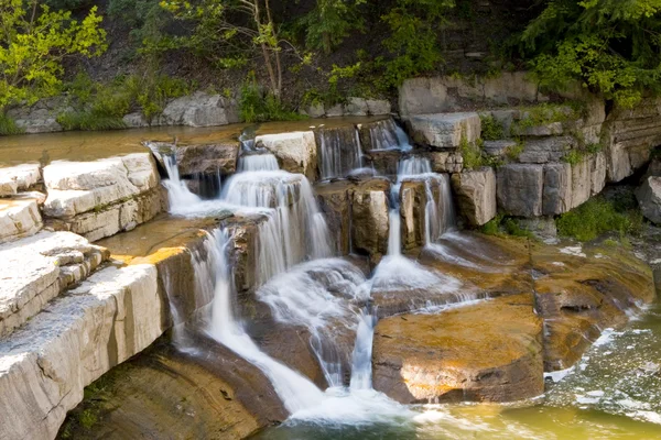 Fingerseen Region Wasserfall im Sommer — Stockfoto