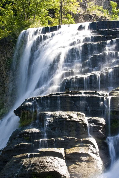 Fingerseen Region Wasserfall im Sommer — Stockfoto