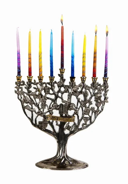 Second day of Chanukah. XXL — Stock Photo, Image
