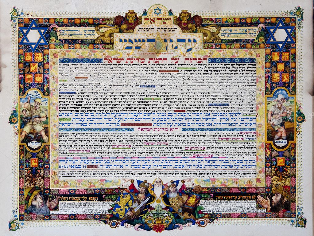 Declaración de Independencia del Estado de Israel, 1948 2024