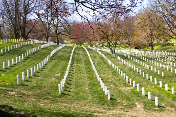 Der Friedhof von Arlington. washington dc — Stockfoto