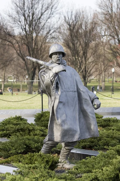 Κορεατικά πολεμικό μνημείο Ουάσιγκτον dc — Φωτογραφία Αρχείου