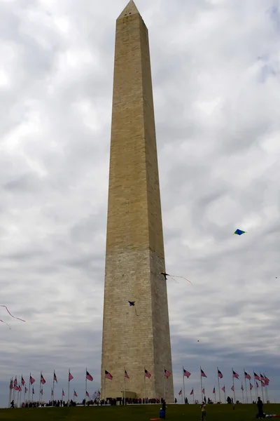 华盛顿纪念馆 — 图库照片