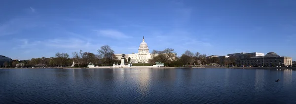 stock image The US Capitol at sunset