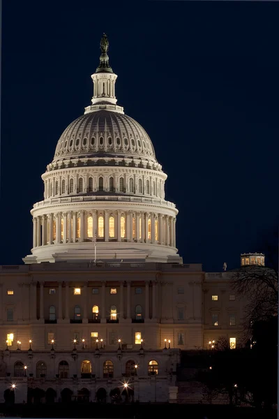 Die Hauptstadt der Vereinigten Staaten in der Nacht — Stockfoto