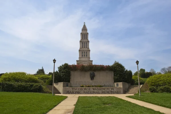 George washington Masonik Ulusal Anıtı — Stok fotoğraf