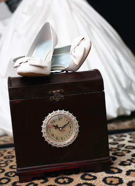 The bride shoes — Stock Photo, Image