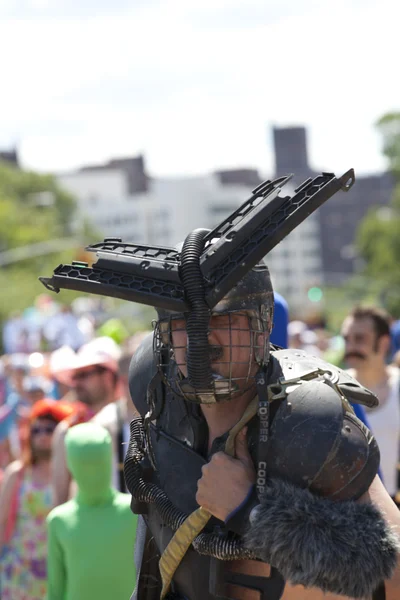 stock image NEW YORK - JUNE 23: 30th annual Mermaid parade on Coney Island