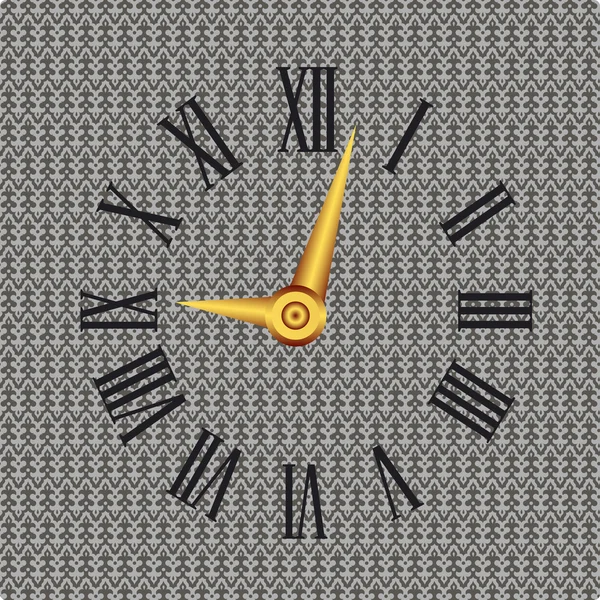 Dekorativní hodiny — Stockový vektor