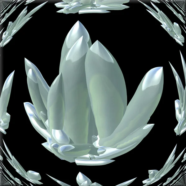 Een kristal van onbekende oorsprong — Stockfoto