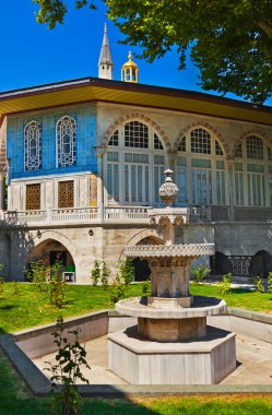 Topkapi Palace at Istanbul Turkey clipart