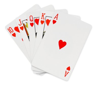 Playing cards clipart