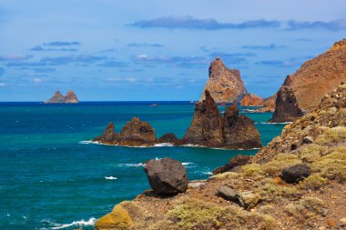 Coast in Tenerife island - Canary Spain clipart