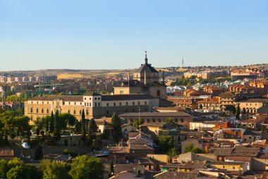 gün batımında Toledo İspanya