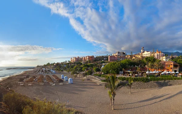 Praia Las Americas na ilha de Tenerife - Canário — Fotografia de Stock