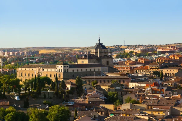 Toledo spanien bei untergang — Stockfoto