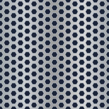 Metal hexagon perforated texture clipart