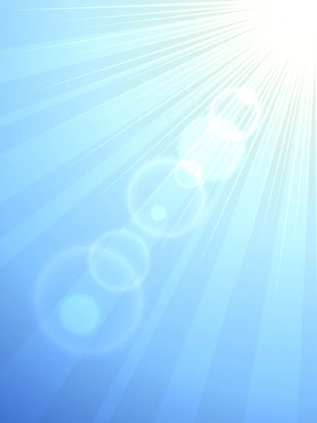 Ήλιος φωτοβολίδα κάθετο διάνυσμα φόντο. αρχείο eps10. — Διανυσματικό Αρχείο