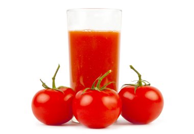 meyve suyu ve domates