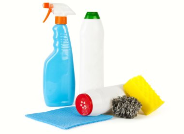 Cleaning products clipart