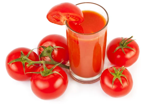 Tomates et jus — Photo