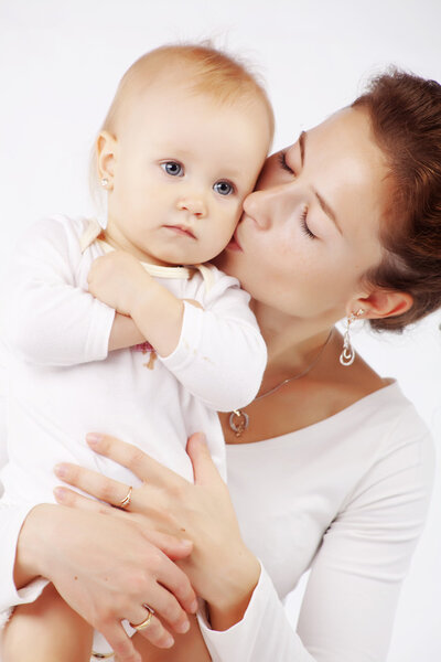 мать с ребенком
