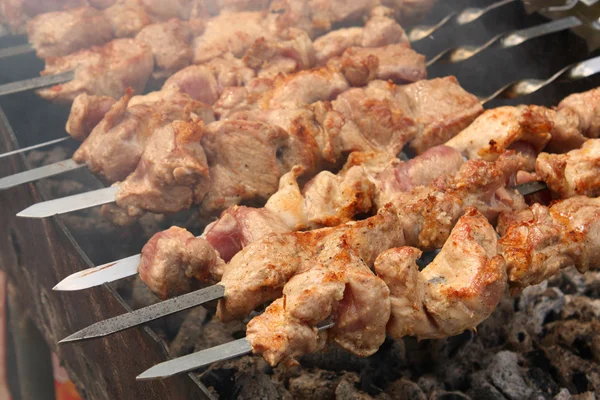 stock image Shish kebab