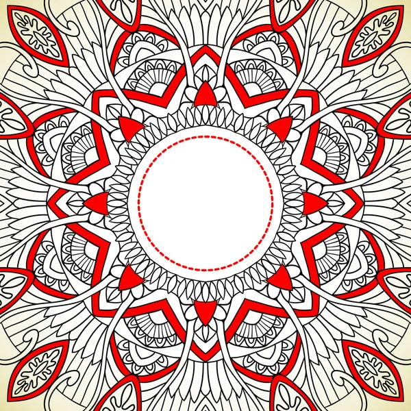 Ornament Hintergrund im ethnischen Stil — Stockvektor