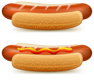 Hotdog clipart