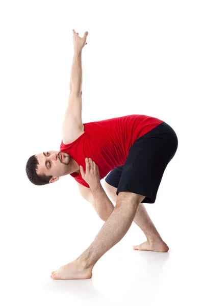 Man is an acrobat — Stock Photo, Image