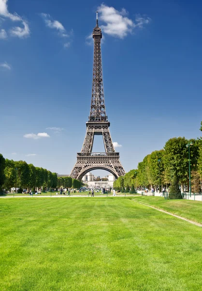 Az Eiffel-torony, Párizs — Stock Fotó